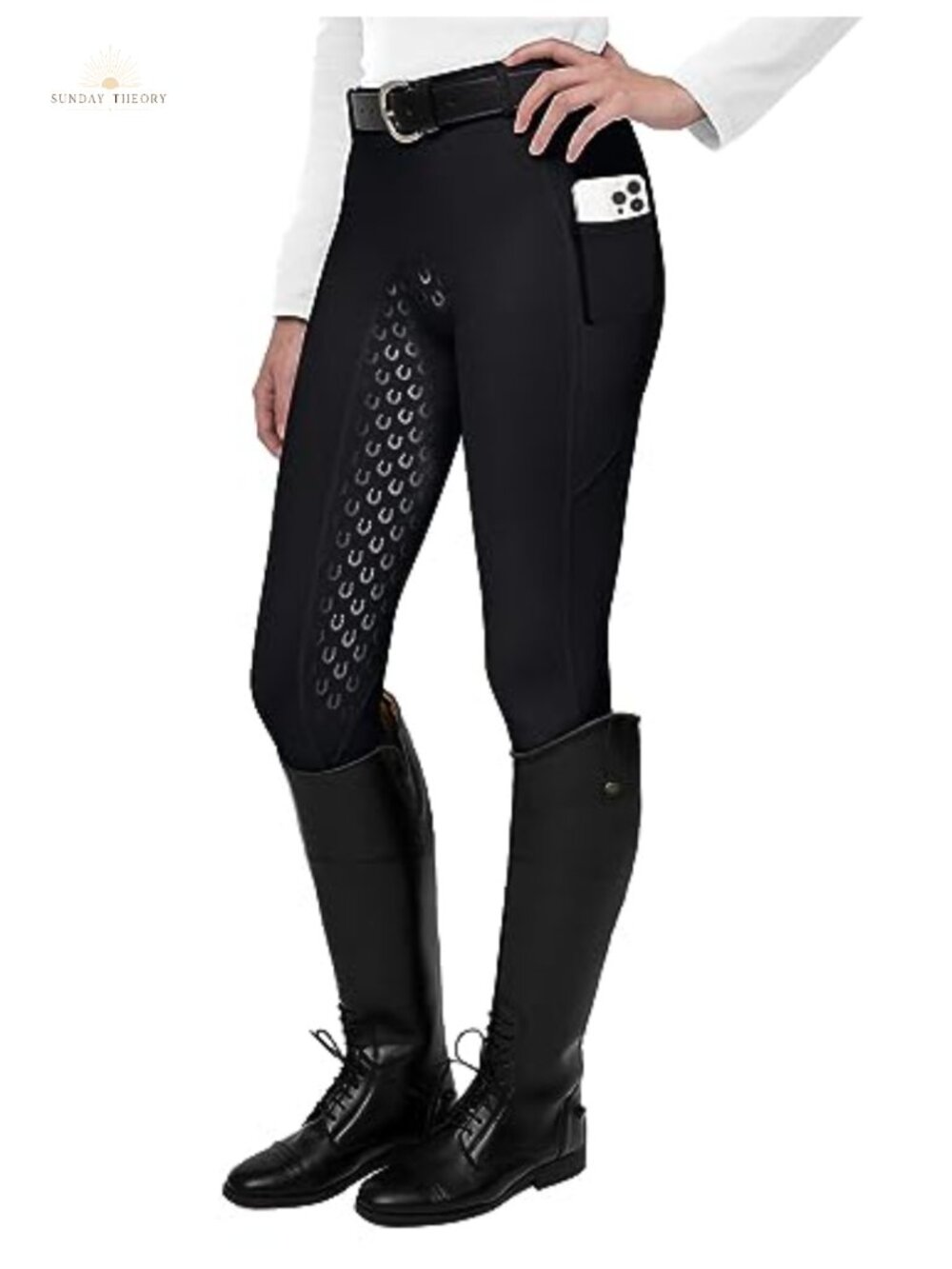 Full Seat Silicone Grip Riding Tights Equestrian Breeches